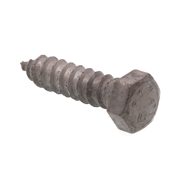 Prime-Line Hex Lag Screw 1/2in X 2in A307 Grade A Hot Dip Galvanized Steel 25PK 9056788 - main